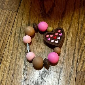 Handmade New Love Valentines Day Beaded Tumbler
Stanley cup charm Bracelet